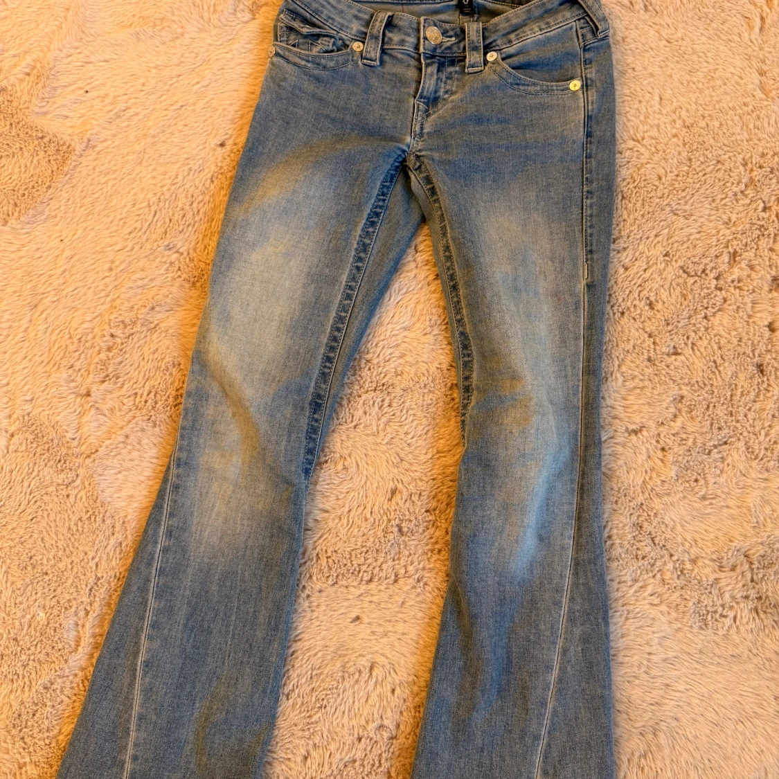 True Religion Joey Low Rise Flare Jeans - 3