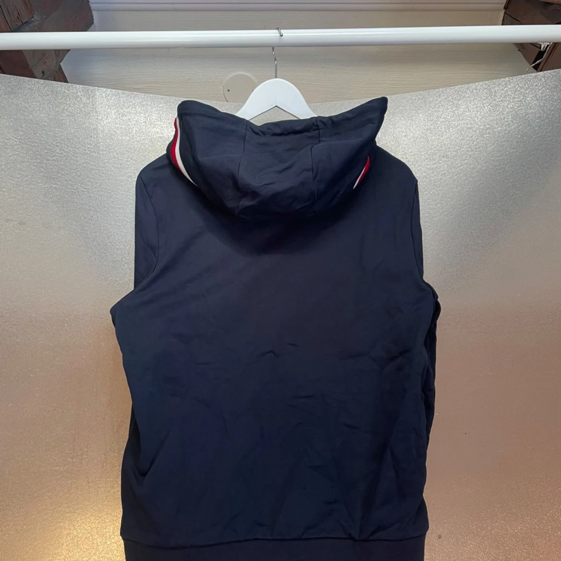 Mörkblå hoodiejacka från Moncler - 4