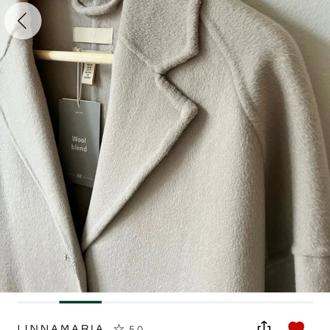 H&M premium selection ullkappa  - 1