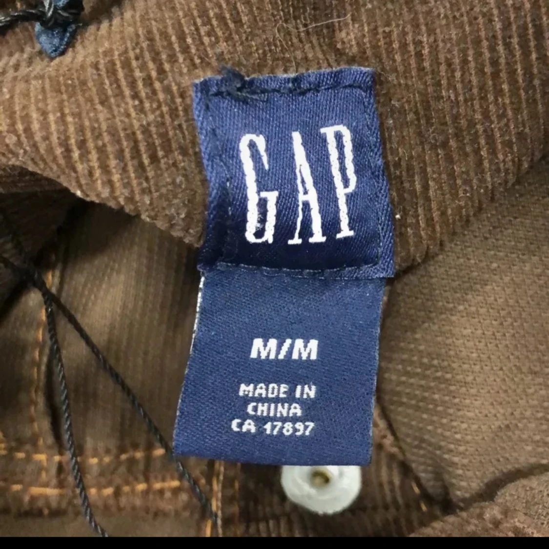 Brun vintage jacka  - 3