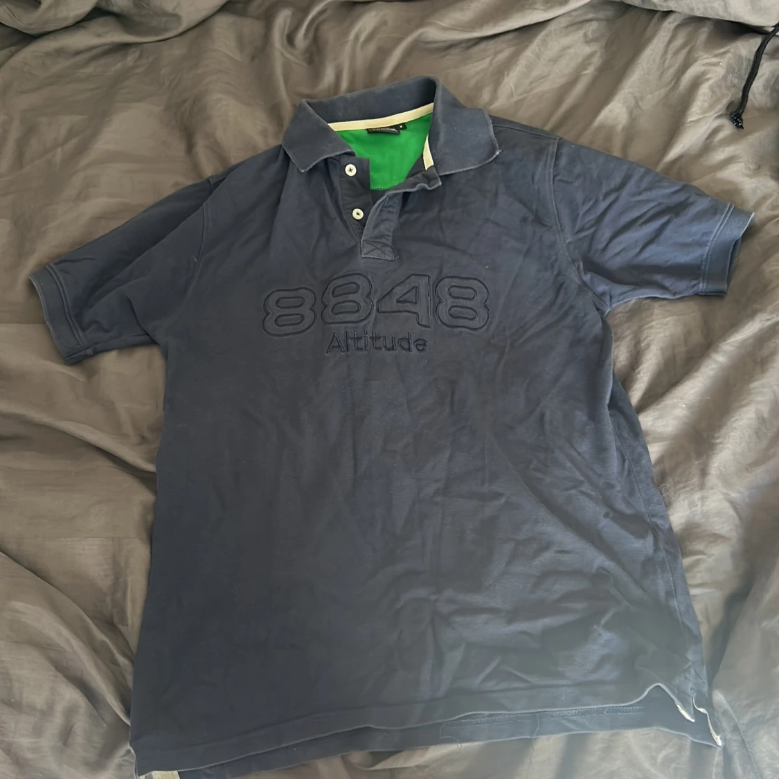 Mörkblå pikétröja 8848 Altitude M - 1