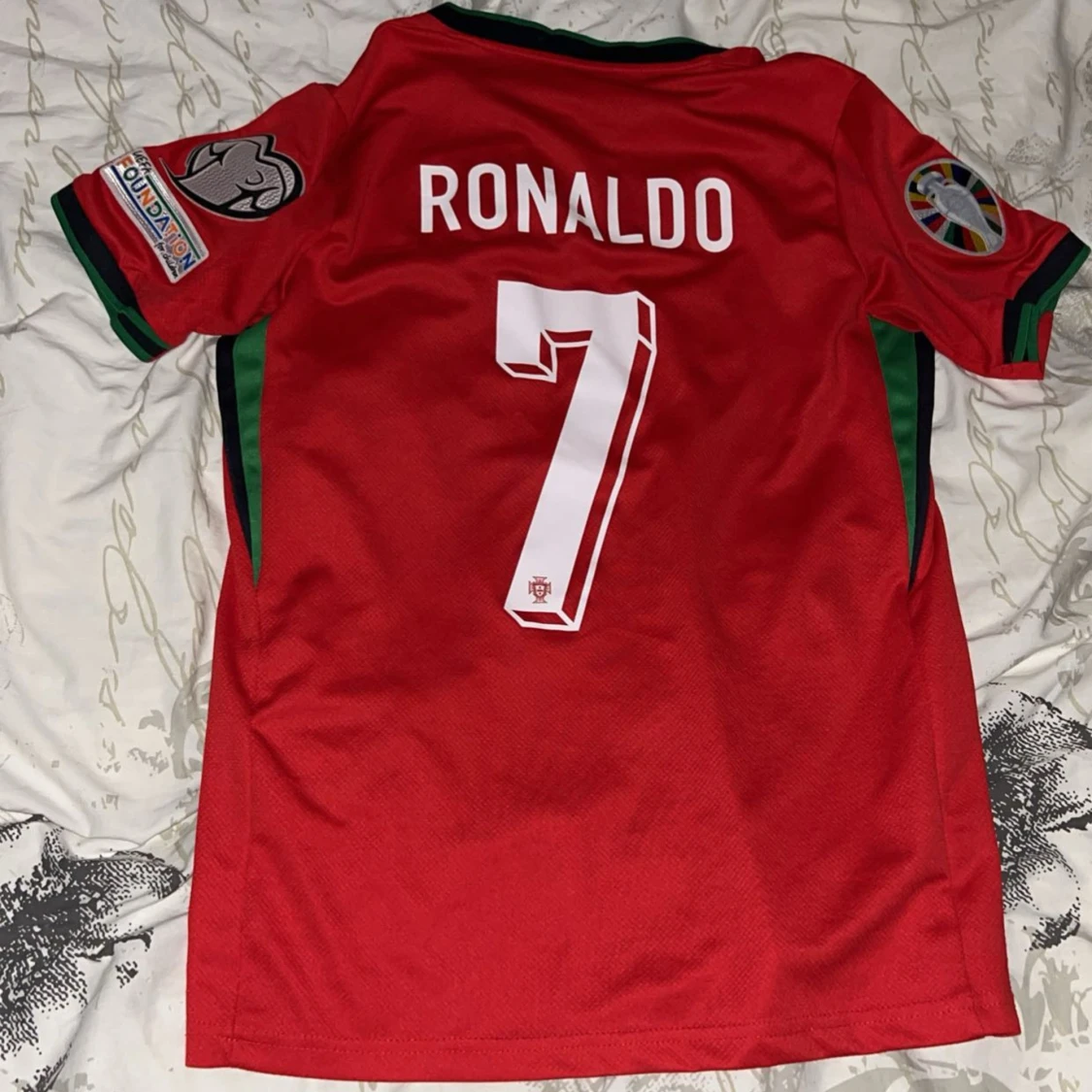 Portugal Ronaldo 7 Nike fotbollströja - 1