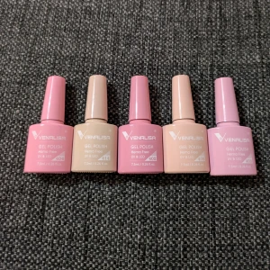 Gel polish/gellack, kräver uv-ledlampa - Oanvända. 