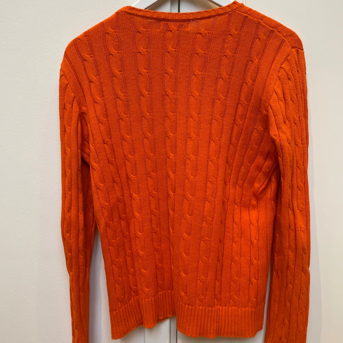 Orange kabelstickad tröja Polo Ralph Lauren - 1