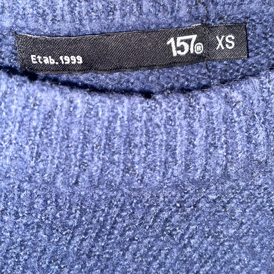Mörkblå stickad tröja från 157 XS - 3