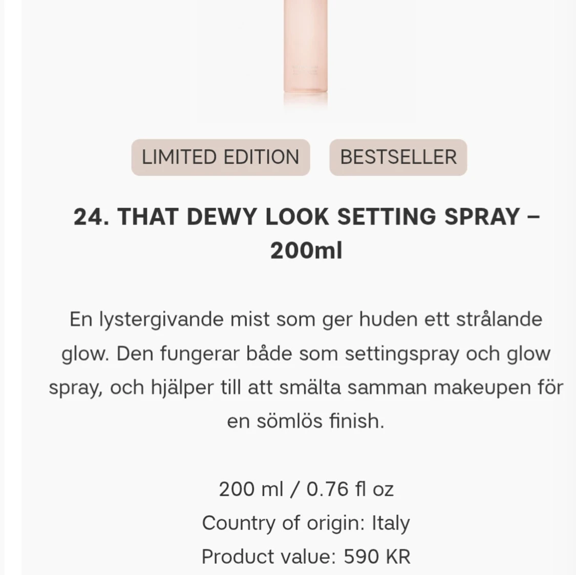 CAIA That Dewy Look Setting Spray 200ml - 2