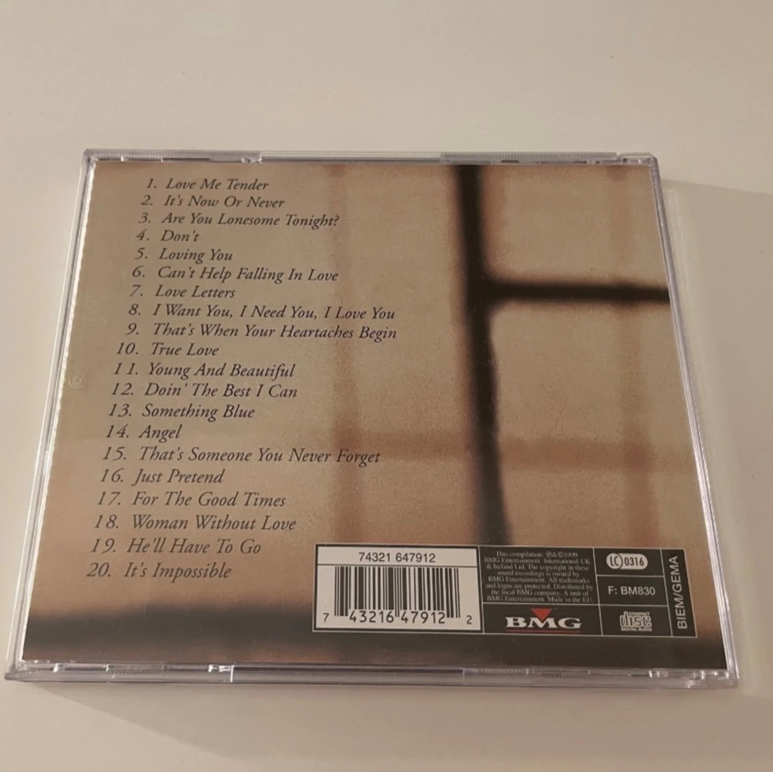 Elvis Presley CD skiva - 1