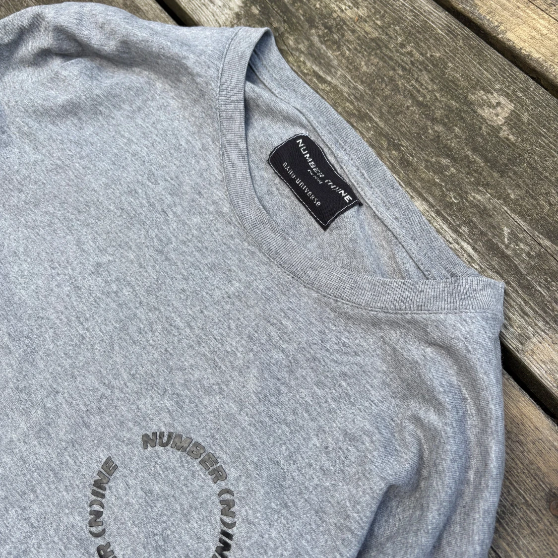 Grå långärmad tröja Number (N)ine - 2