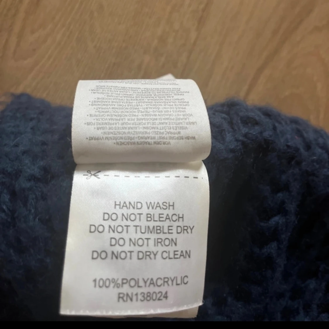 Mörkblå tubhalsduk  - 2