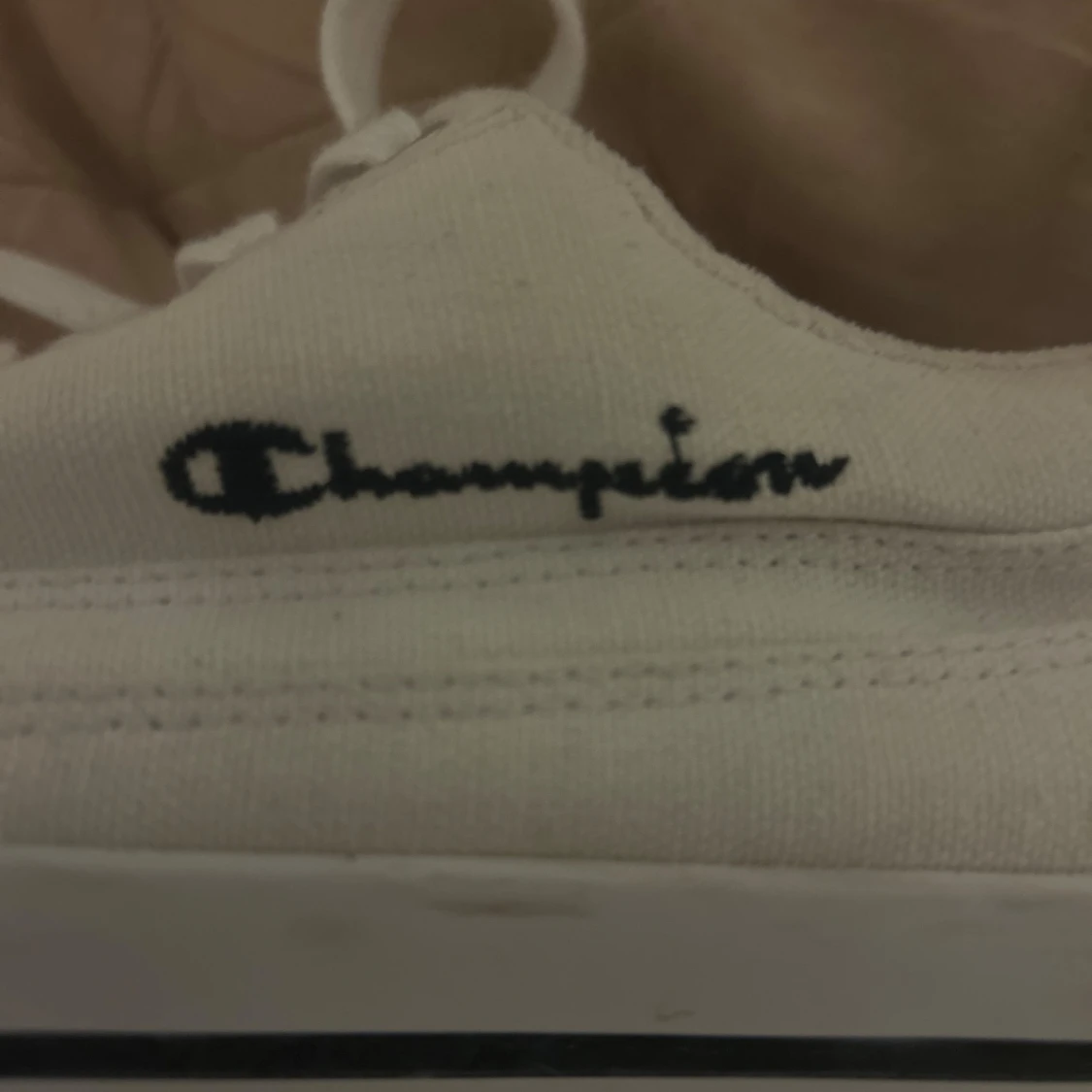 Vita Champion sneakers med snören - 3