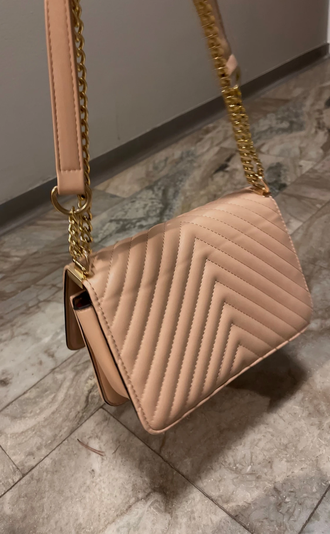 YSL väska beige  - 1