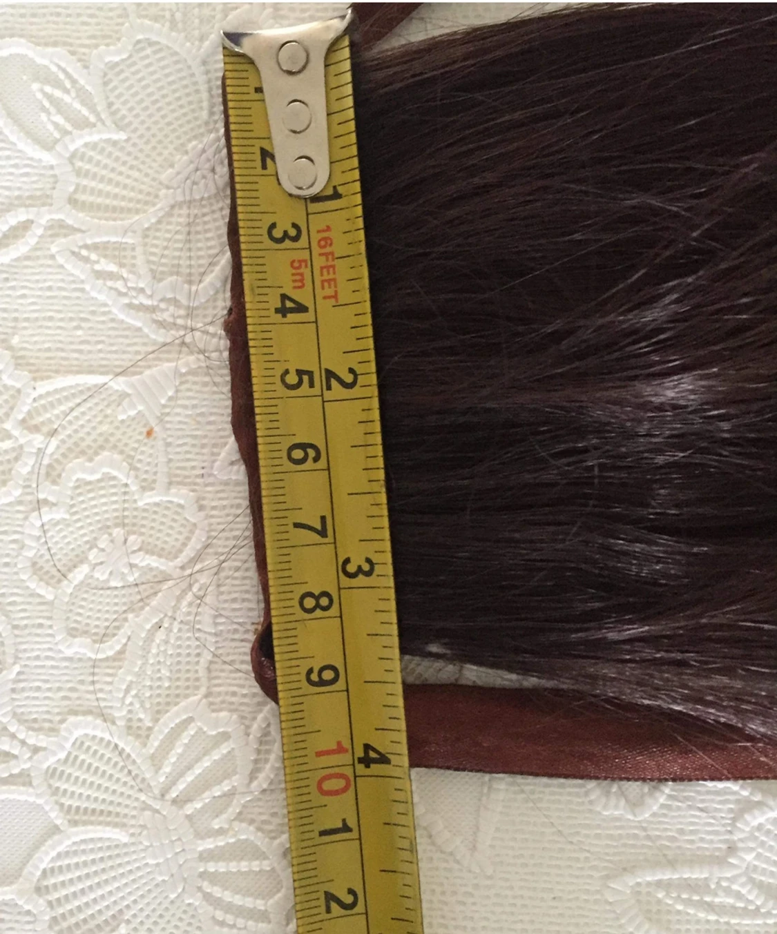 Mörkbrun clip-in hästsvans H&M - 5