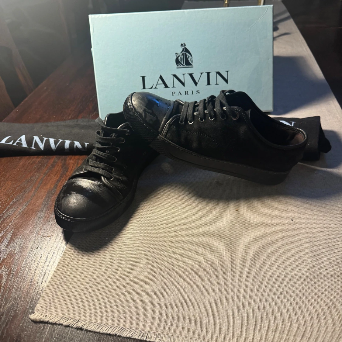 Svarta sneakers från Lanvin Paris - 1