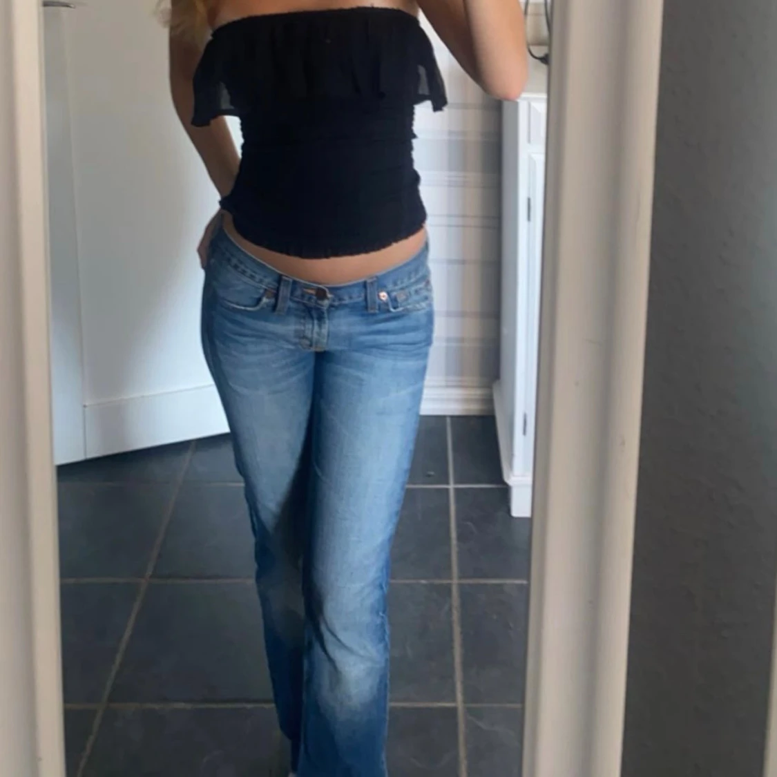 Pearson Jeans bootcut blå