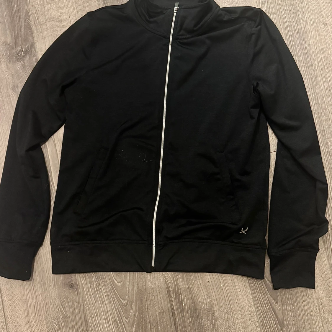 Svart träningsjacka XS
