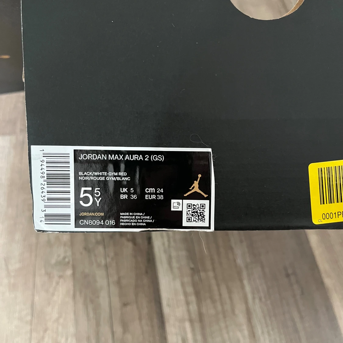 Svarta Nike Jordan sneakers strl 38 - 4