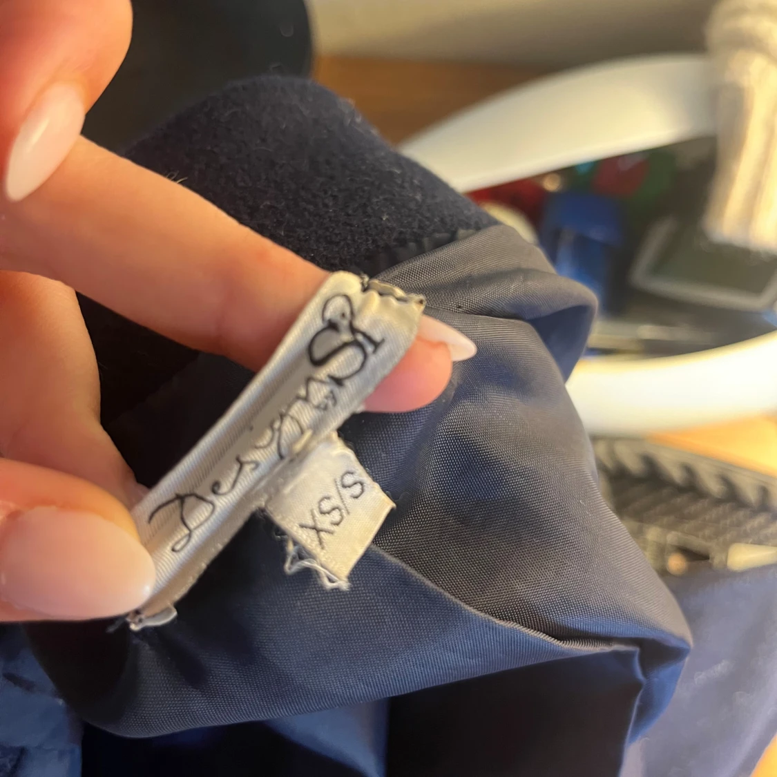 Mörkblå kappa design by si - 2