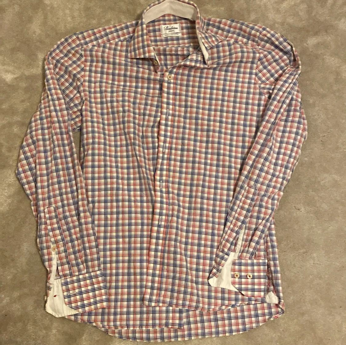 Rutig skjorta från Stenströms Slimline