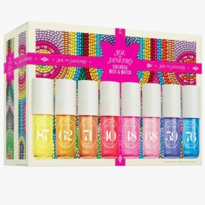 Sol de Janeiro Cheirosa Mist & Match Wardeobe Gift Set - Limited edition Cheirosa Mist Wardrobe är fyllt med favoriterna: Cheirosa 62™,Cheirosa 40, Cheirosa 68, Cheirosa 76,  Cheirosa 59, Cheirosa 71, Cheirosa 48 och Cheirosa 87. Antal: 8 stycken dofter : 225kr styck