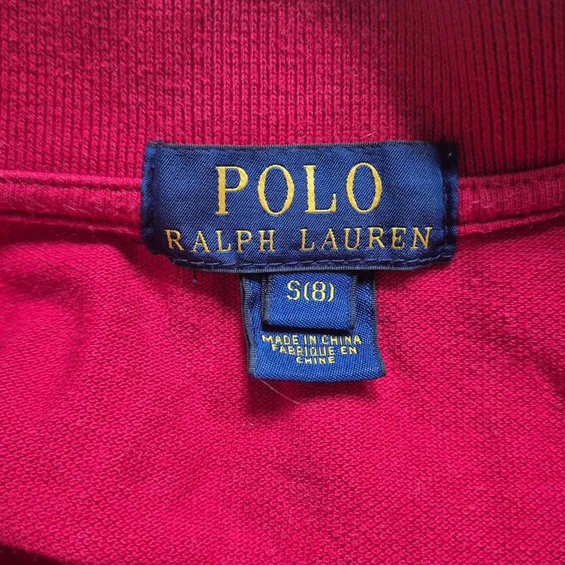 Röd pikétröja från Polo Ralph Lauren - 1