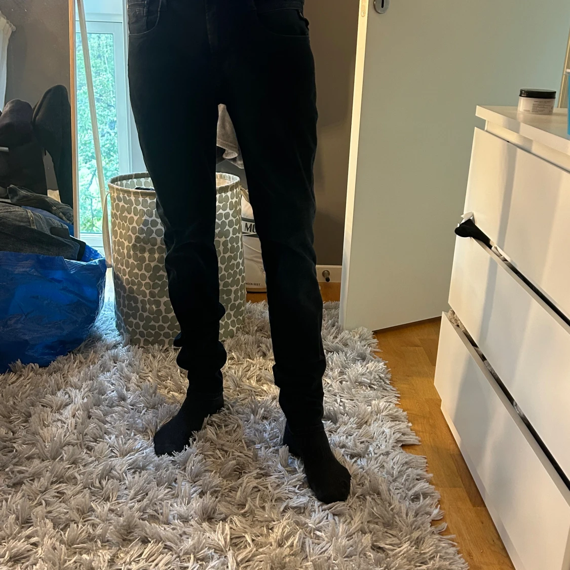 Svarta Replay Anbass jeans slim fit - 1