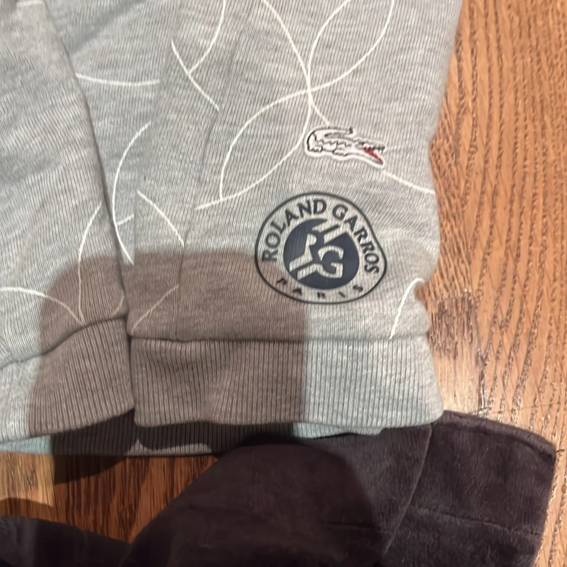 Grå Lacoste Roland Garros sweatshirt - 3