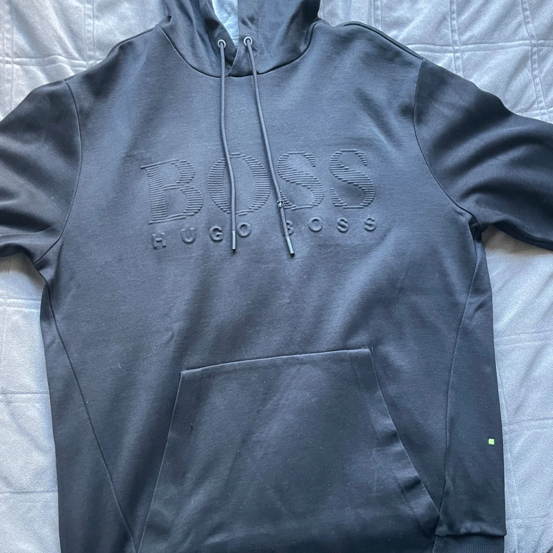 Svart hoodie från Hugo Boss