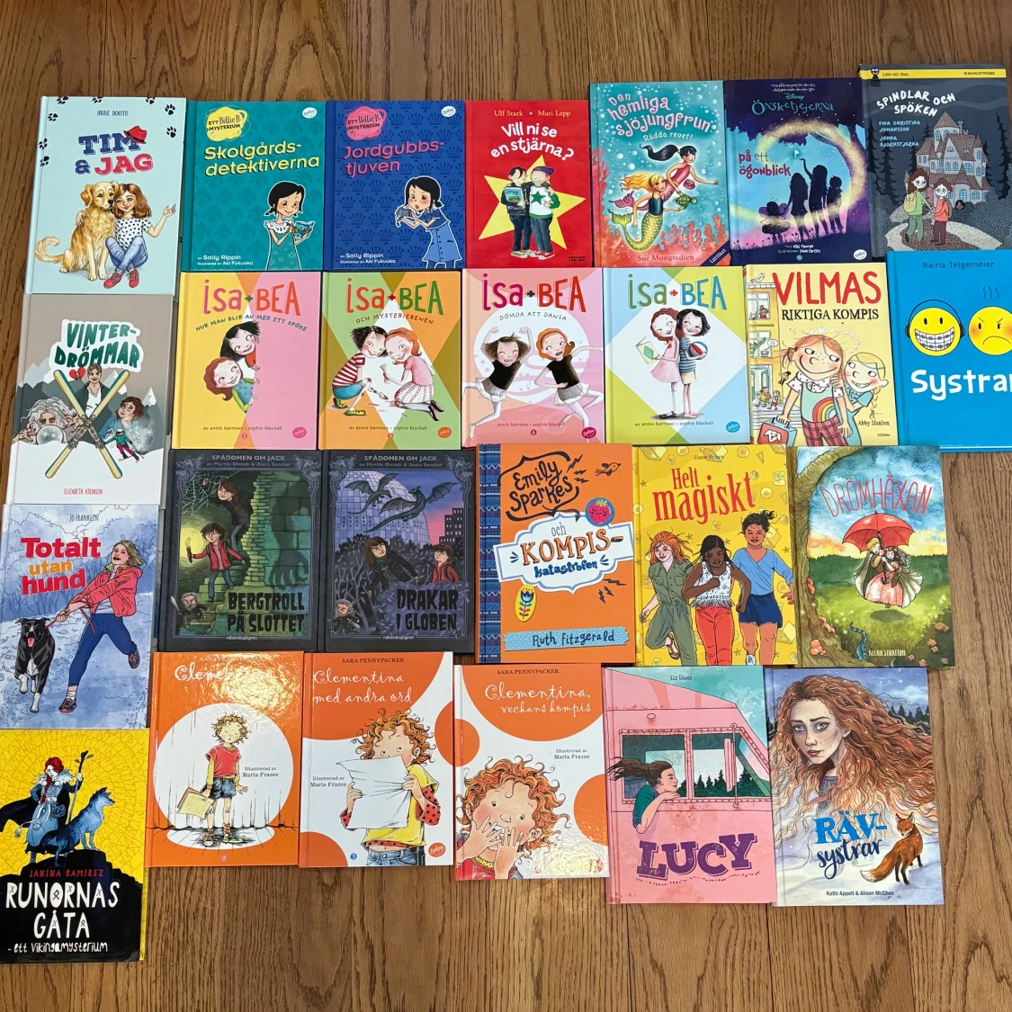 Böcker i mängder för barn/ungdom