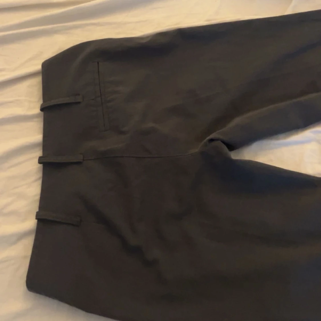 Grå kostymbyxor från ONLY, stl 34 - 1