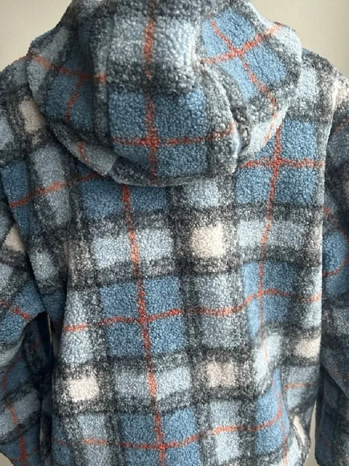 Rutig fleecejacka från JW Anderson x Uniqlo - 1