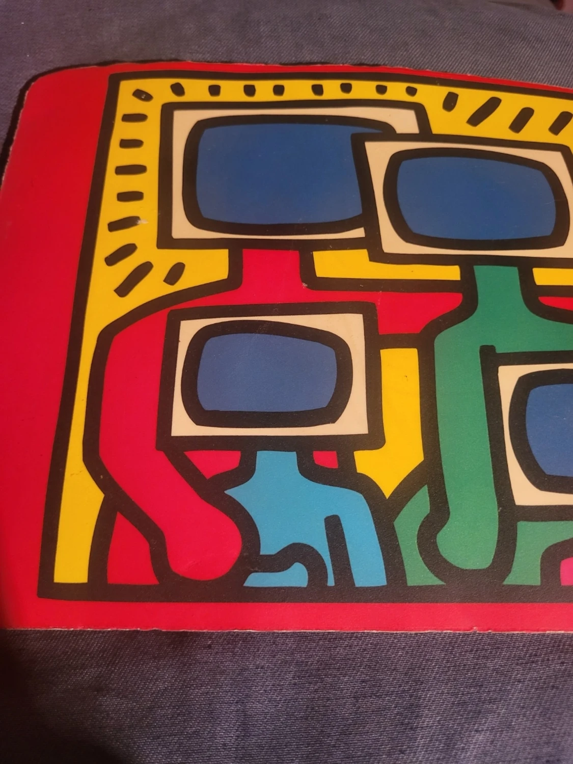 Keith Haring mouse pad - 1