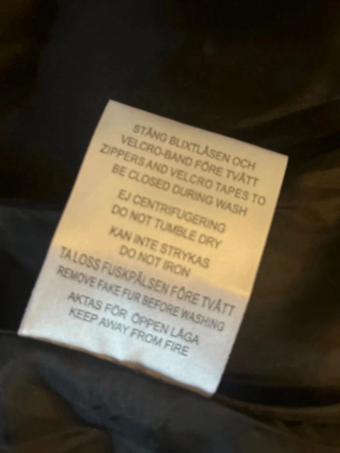 Svart pufferjacka Polo Club S - 5