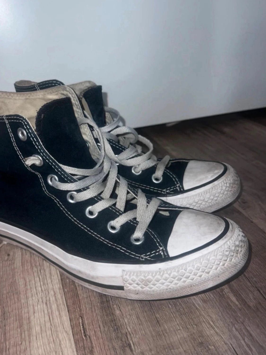 Converse All Star svarta high tops - 4