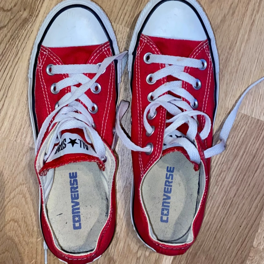 Röda Converse All Star sneakers - 1