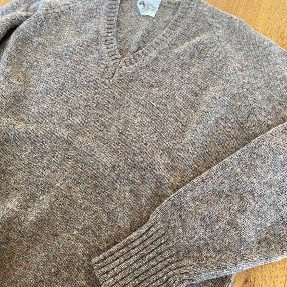 Stickad ulltröja - 2