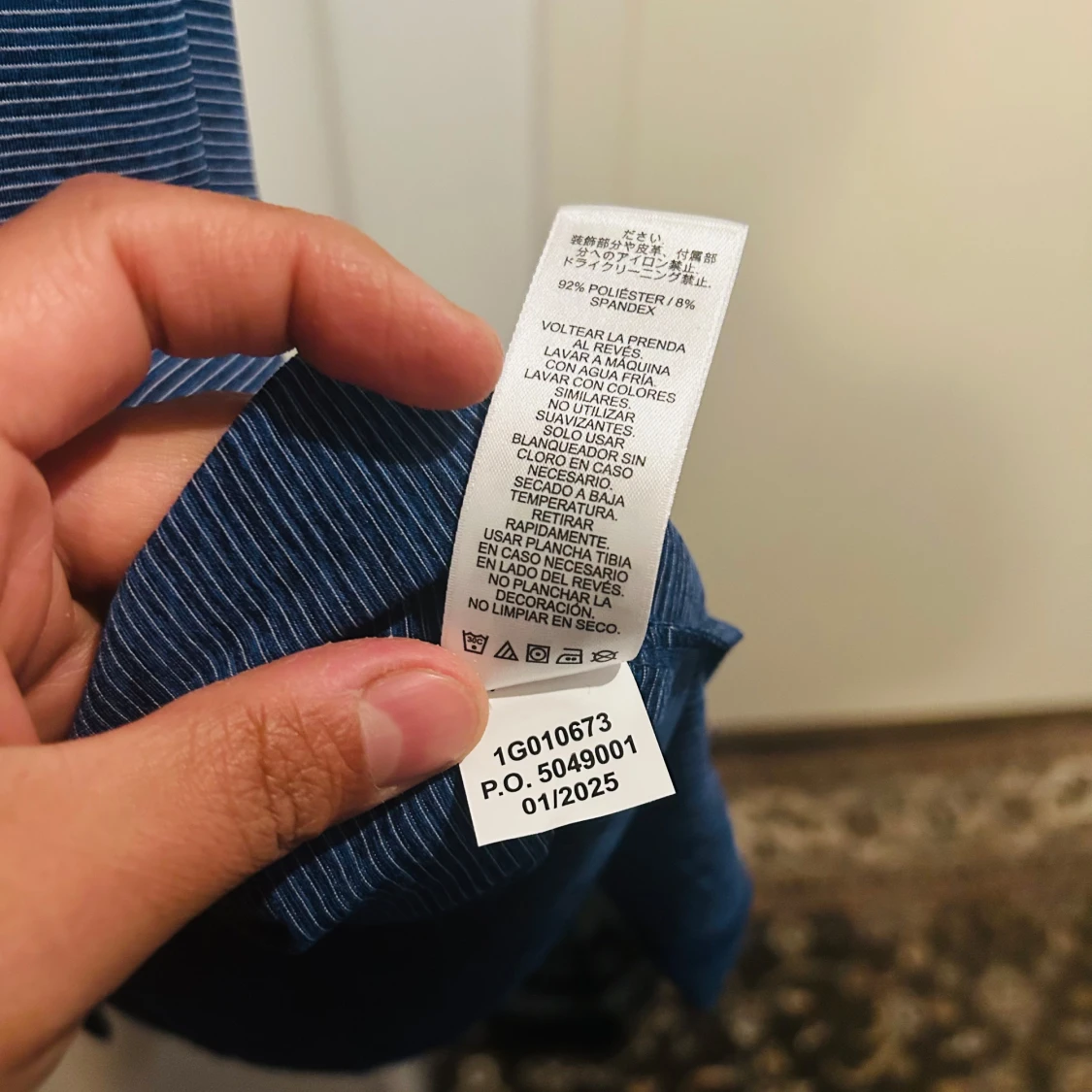 Blå randig polo från Vineyard Vines - 3