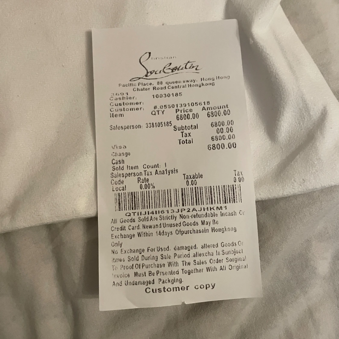 Grå mockasneakers från Christian Louboutin - 2