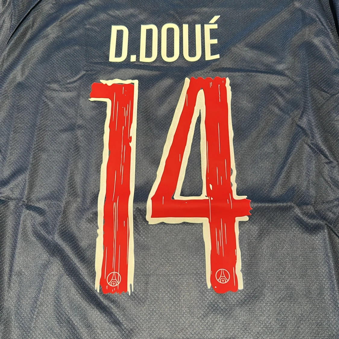 PSG matchtröja D. Doué #14 Nike - 1