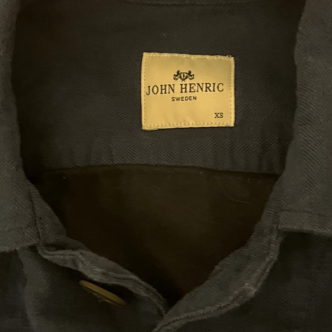 Mörkblå overshirt från John Henric - 3