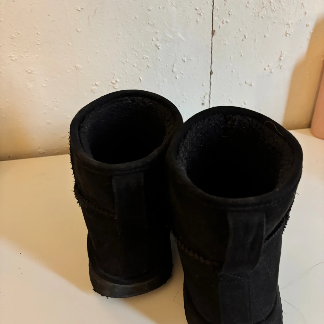 Svarta boots i mocka - 1