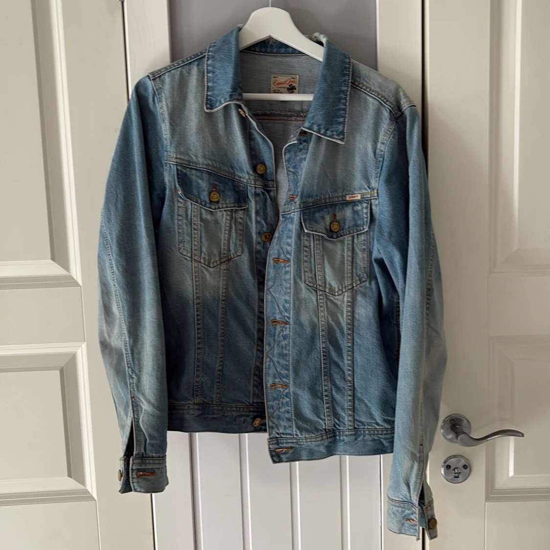Blå Jeansjacka