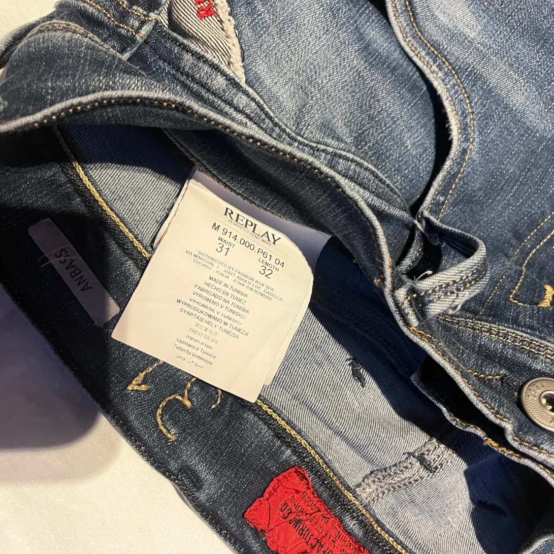 Replay Anbass jeans blå herr 31/32 - 3