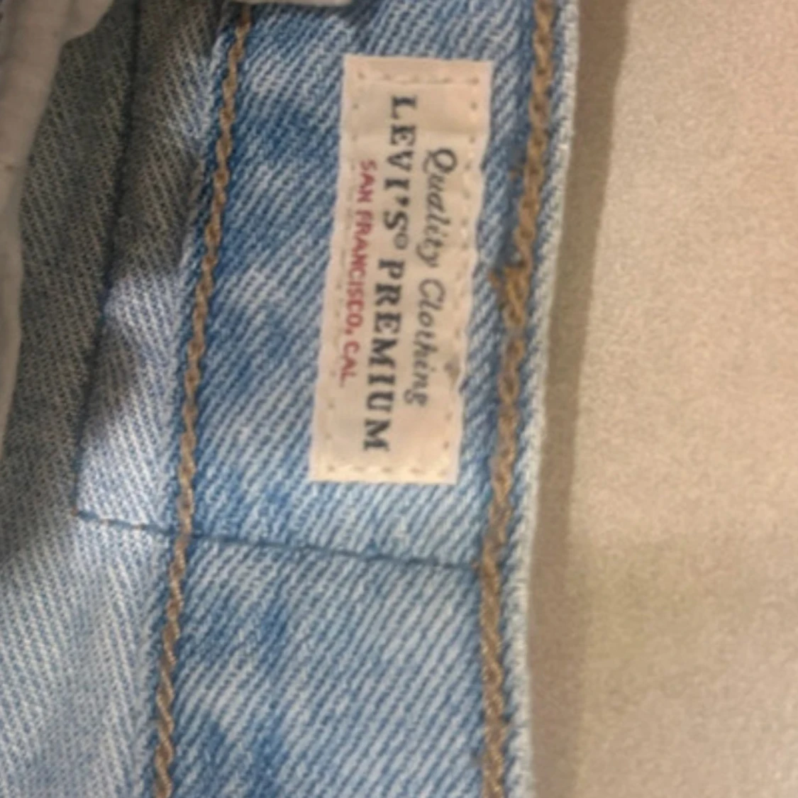 Levi's High Loose ljusblå jeans 28 - 4