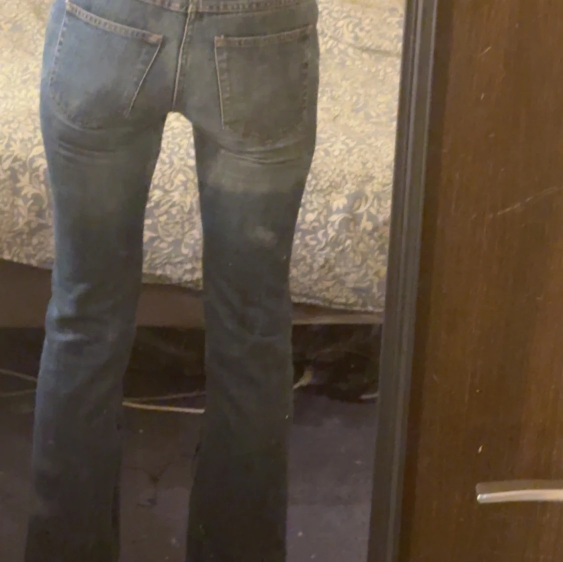 Low waist bootcut jeans - 1