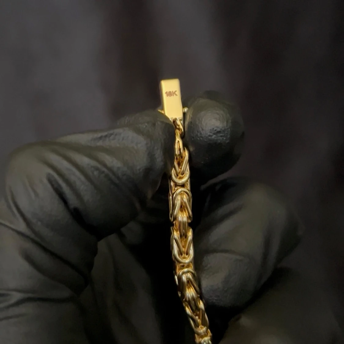 Kejsarlänk Armband Äkta Guldplätering - 1