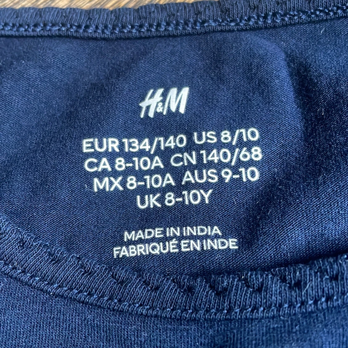 Mörkblå långärmad tröja H&M - 1
