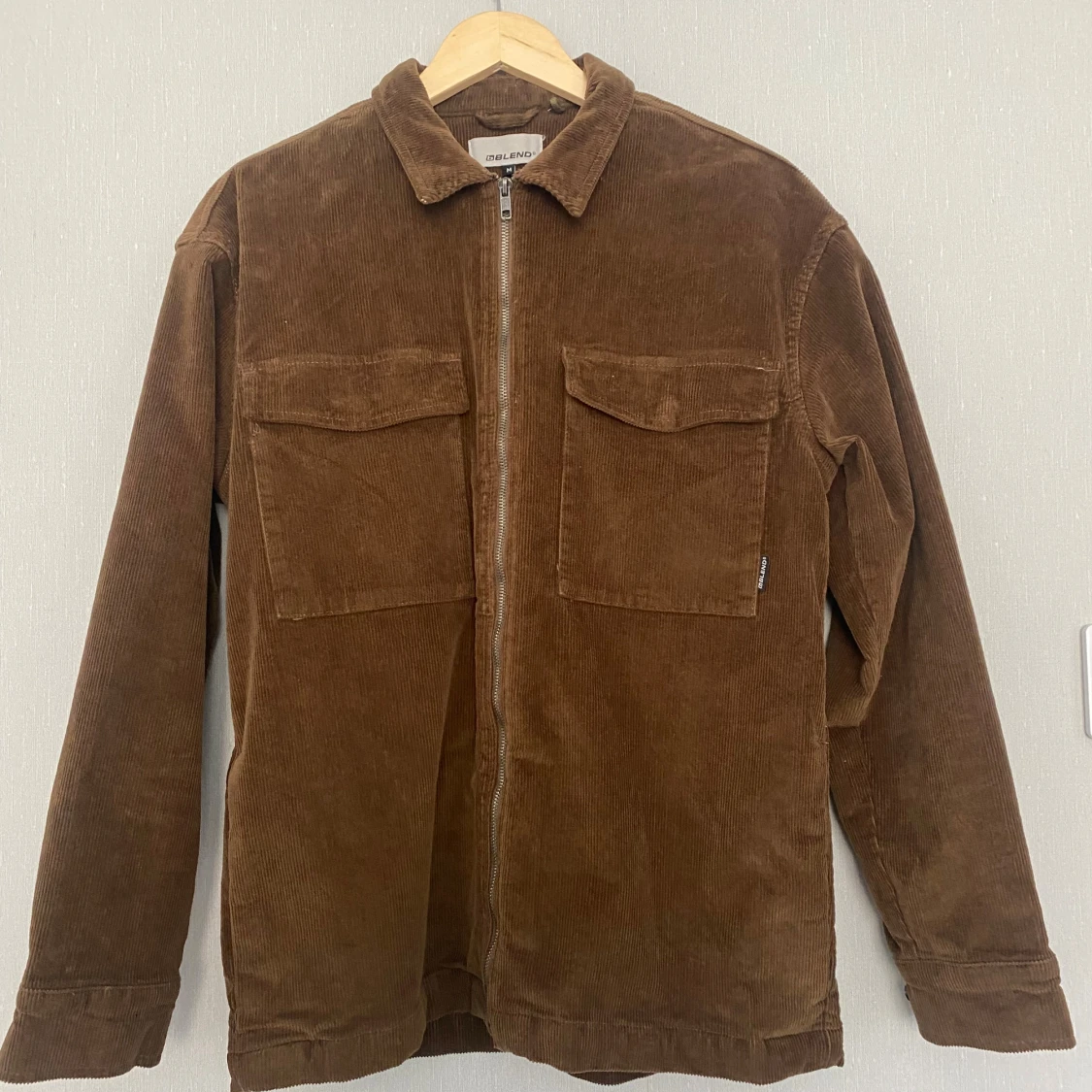 Brun manchester overshirt från Blend