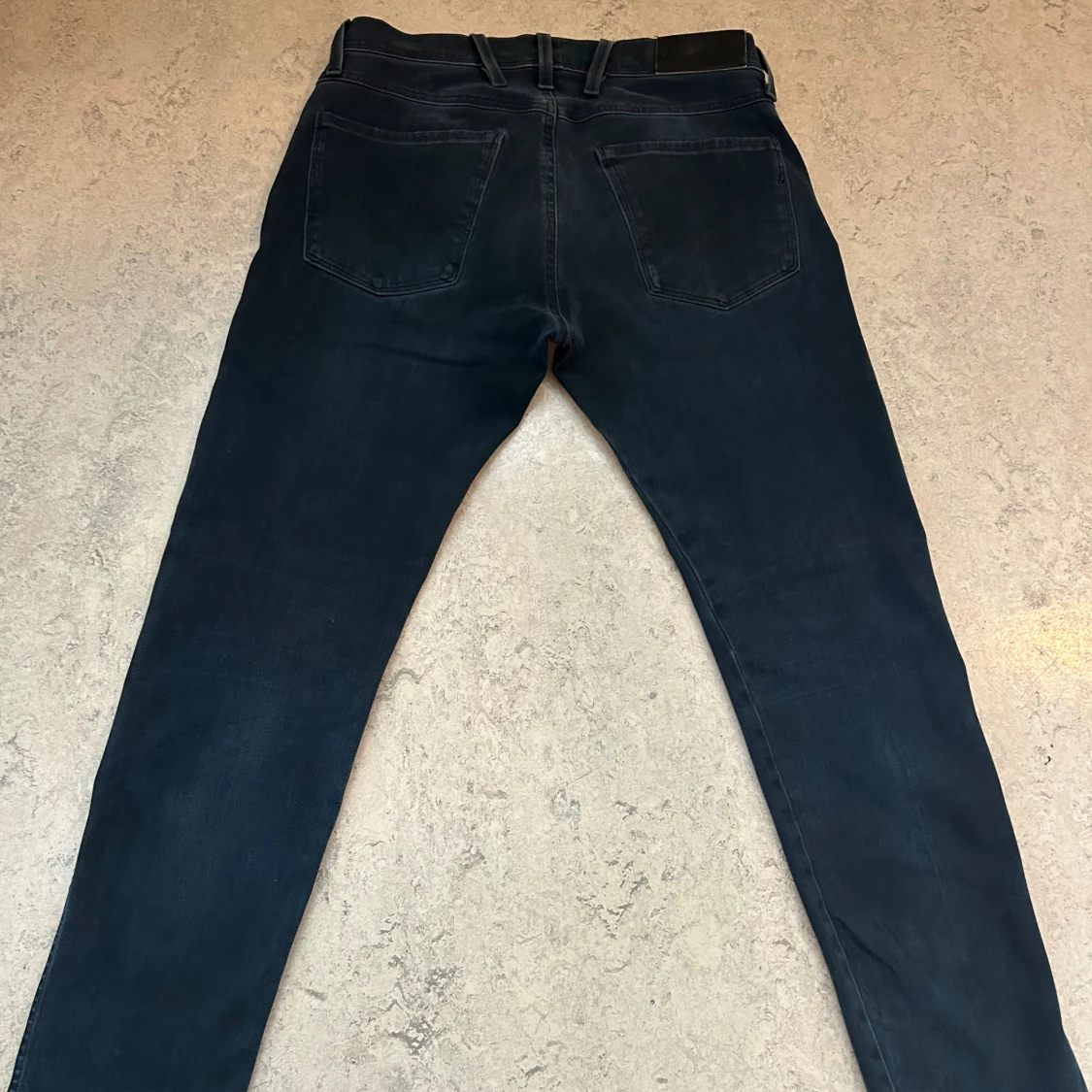 Mörkblå Replay jeans Anbass - 4