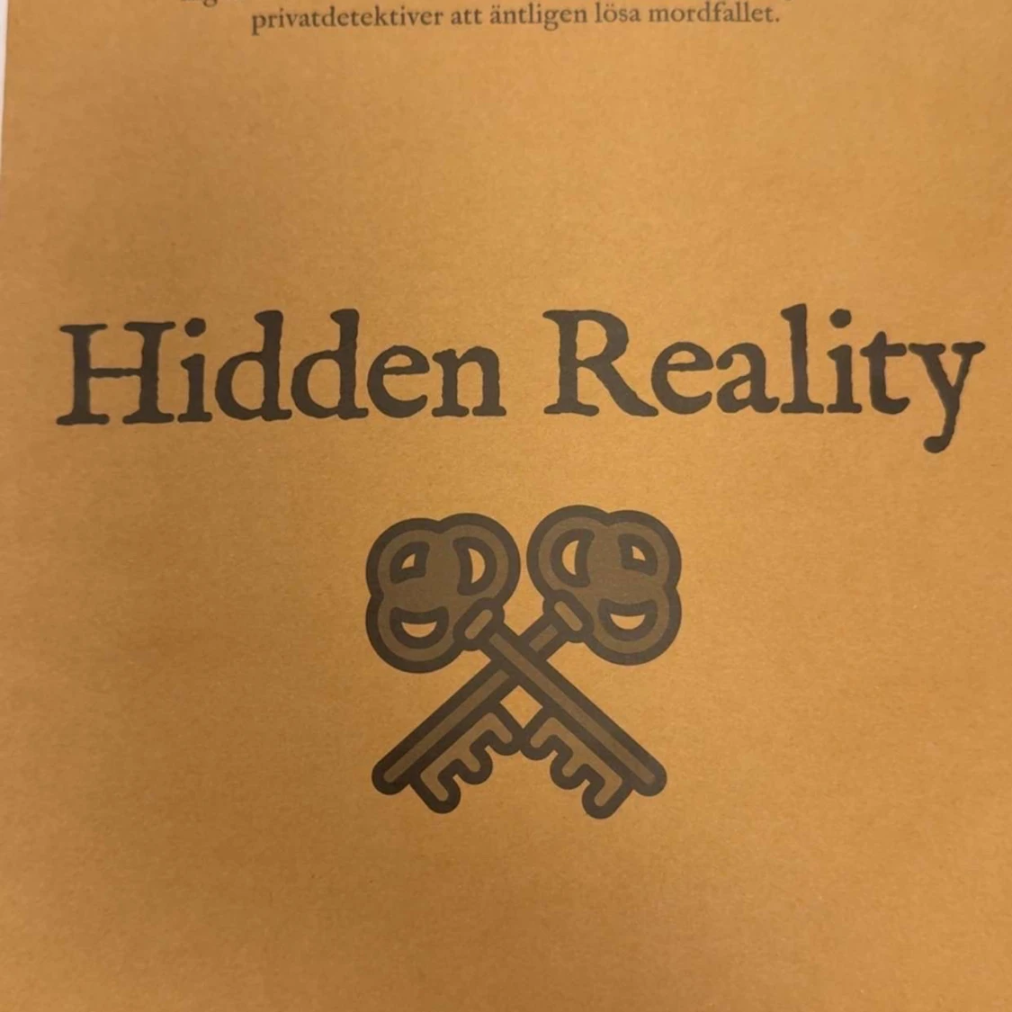 Hidden Reality