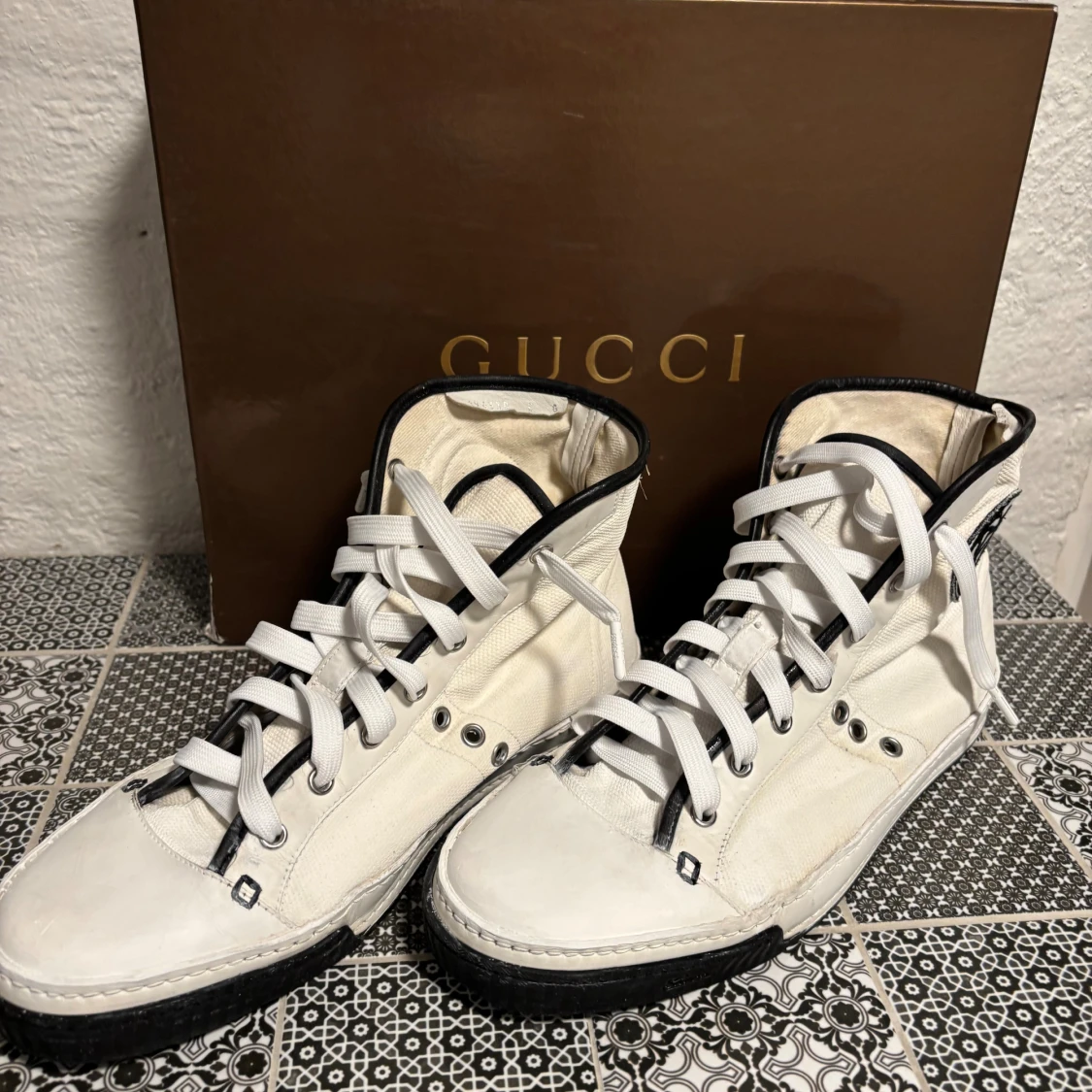 Gucci vita high-top sneakers